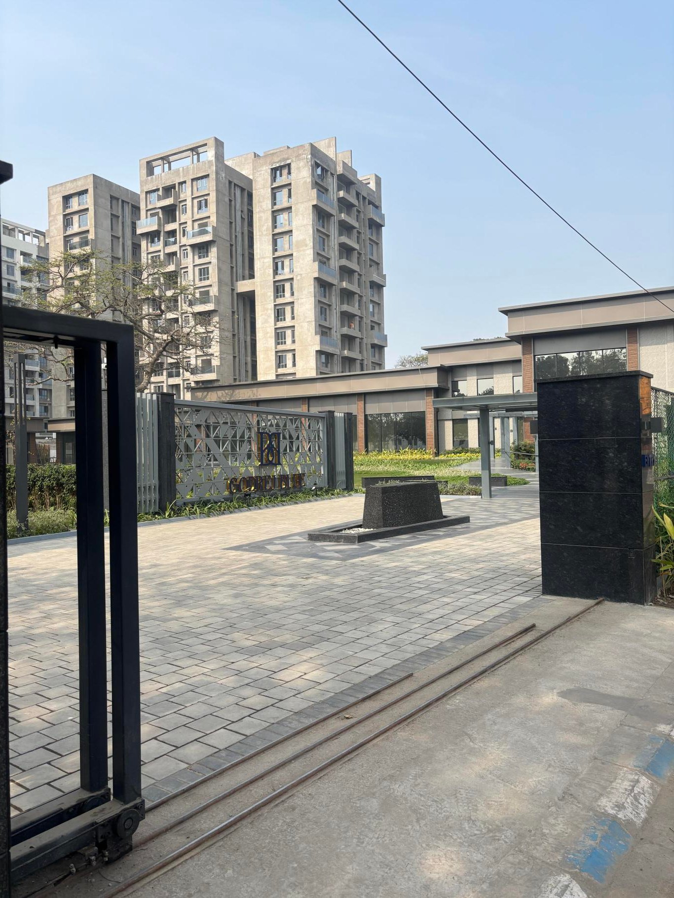 Construction progress on site